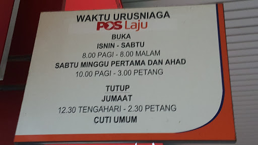 Pos Laju Kiosk LRT Ampang