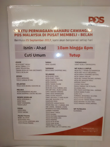 Pos Malaysia Tesco Puchong Pos Malaysia Tesco Puchong