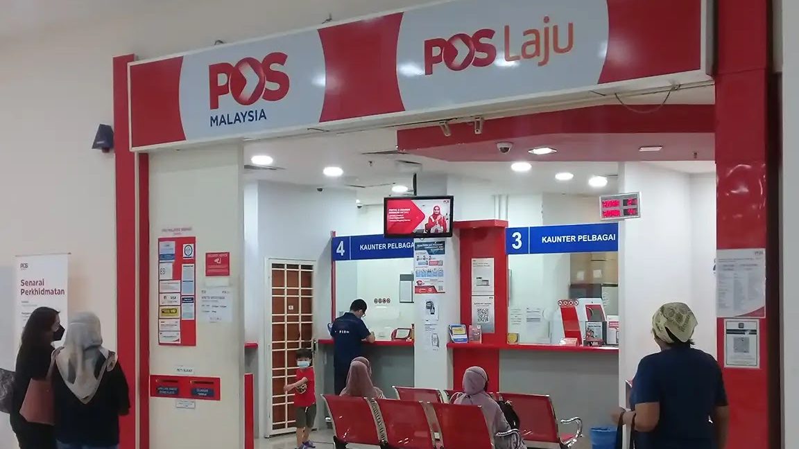 Kaunter Serahan Pos Laju Nilai 1 kaunter serahan pos laju nilai