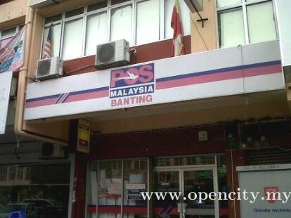 Pejabat Pos Banting 1 pejabat pos banting