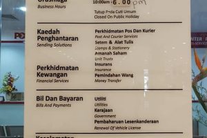 Pos Malaysia Aeon Big Falim 5 Pos Malaysia Aeon Big Falim