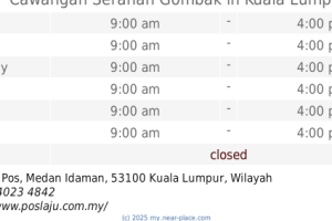 Pos Mini UIAM Gombak 3 Pos Mini UIAM Gombak
